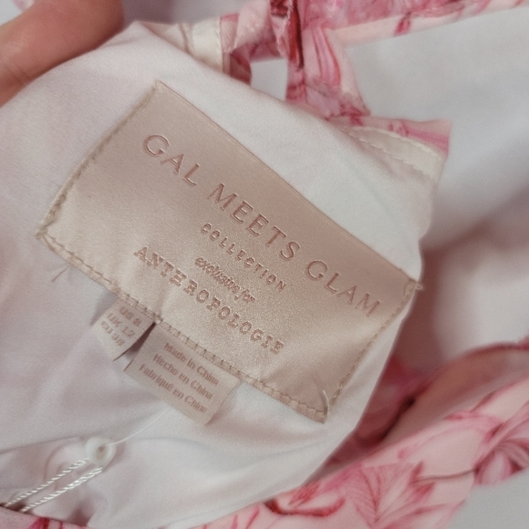 Gal Meets Glam Cheryl Ruffled Maxi Dress NWT - Picture 5 of 10